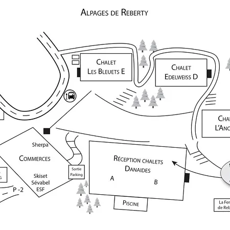 Apartment 3 Pieces A Reberty 2000 - 6 Pers, Piscine, Spa, Parking, Pieds Des Pistes - Fr-1-178-366